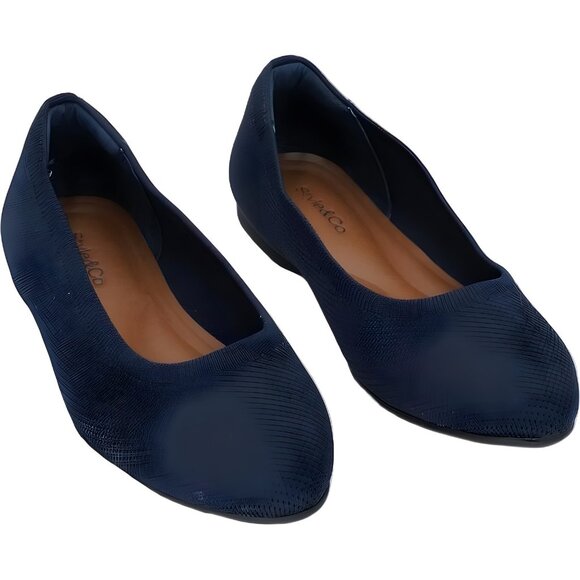 Style & Co Tallyy Navy Ballet Flats Slip-On Women's US 6M - Picture 1 of 6